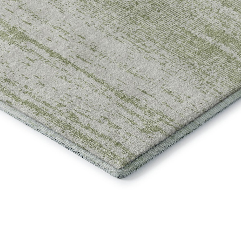 Premium Machine Washable Mayfield AMF861 Aloe 9' x 12' Rug. Picture 3