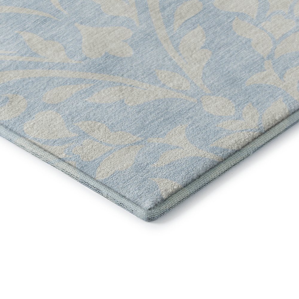 Premium Machine Washable Mayfield AMF875 Sky 9' x 12' Rug. Picture 3