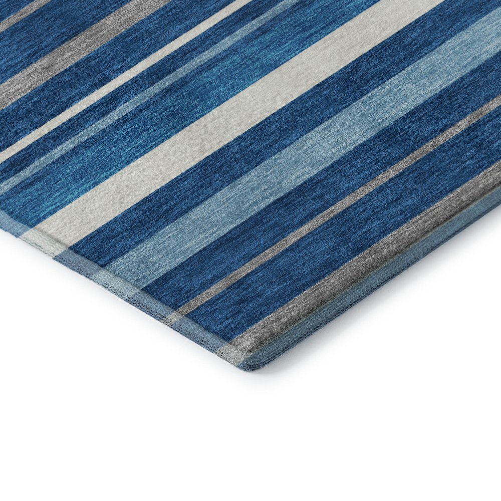 Premium Machine Washable Mayfield AMF879 Denim 9' x 12' Rug. Picture 3