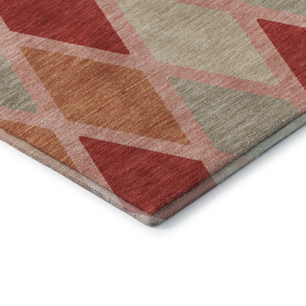 Premium Machine Washable Mayfield AMF887 Pink 9' x 12' Rug. Picture 3