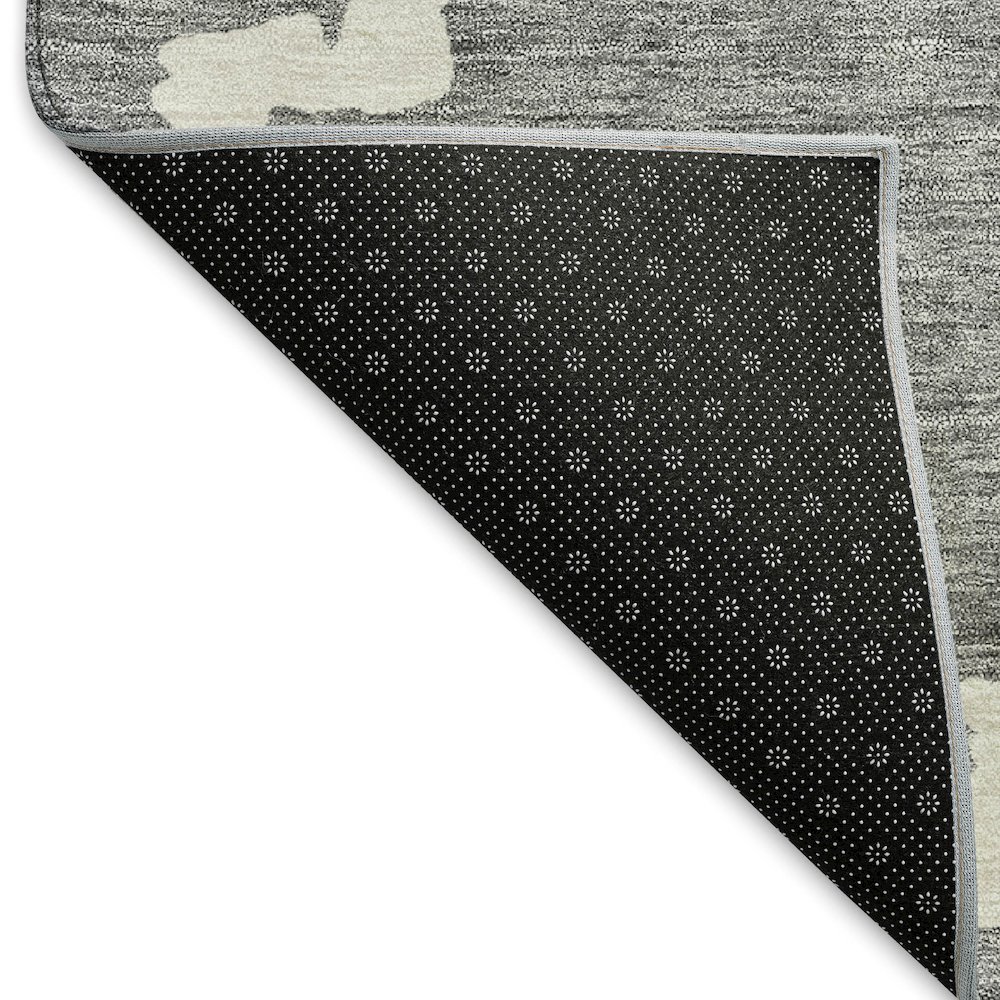 Premium Machine Washable Mayfield AMF902 Gray 9' x 12' Rug. Picture 2