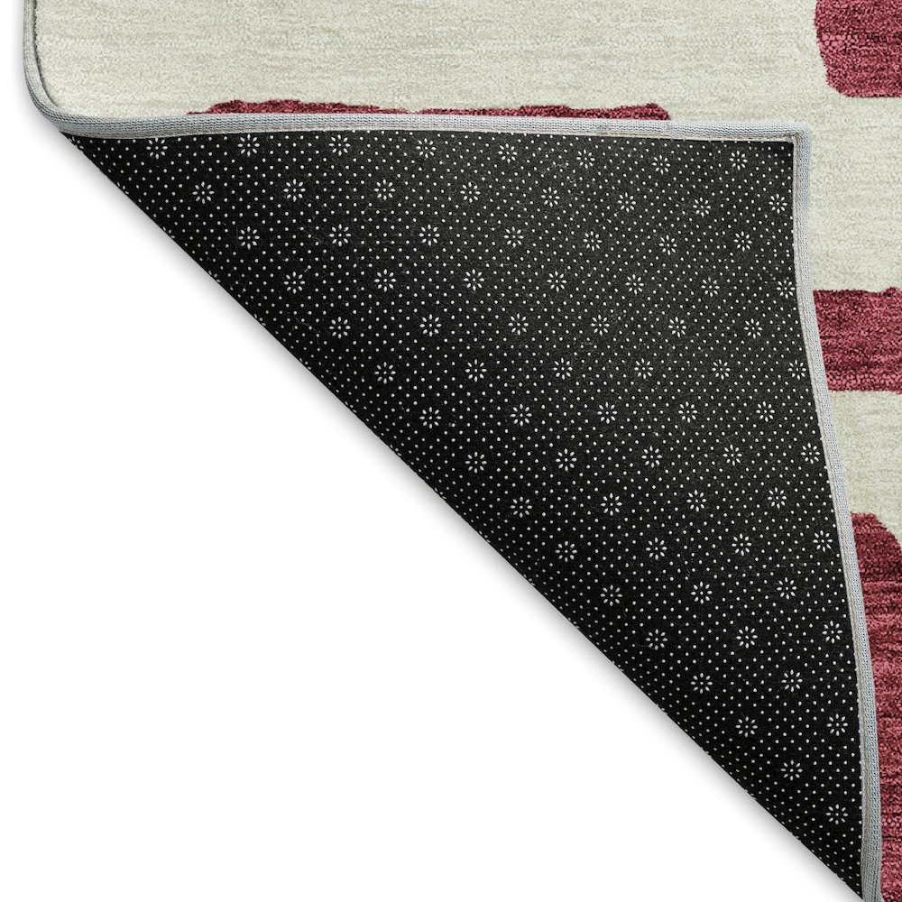 Premium Machine Washable Mayfield AMF903 Garnet 9' x 12' Rug. Picture 2