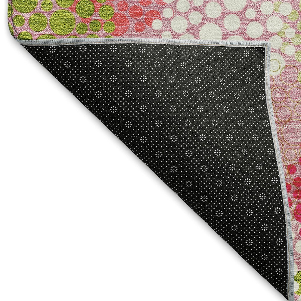 Premium Machine Washable Mayfield AMF908 Pink 9' x 12' Rug. Picture 2