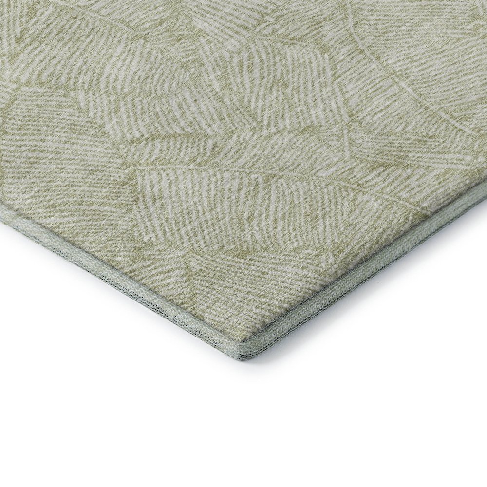 Premium Machine Washable Mayfield AMF913 Aloe 9' x 12' Rug. Picture 3
