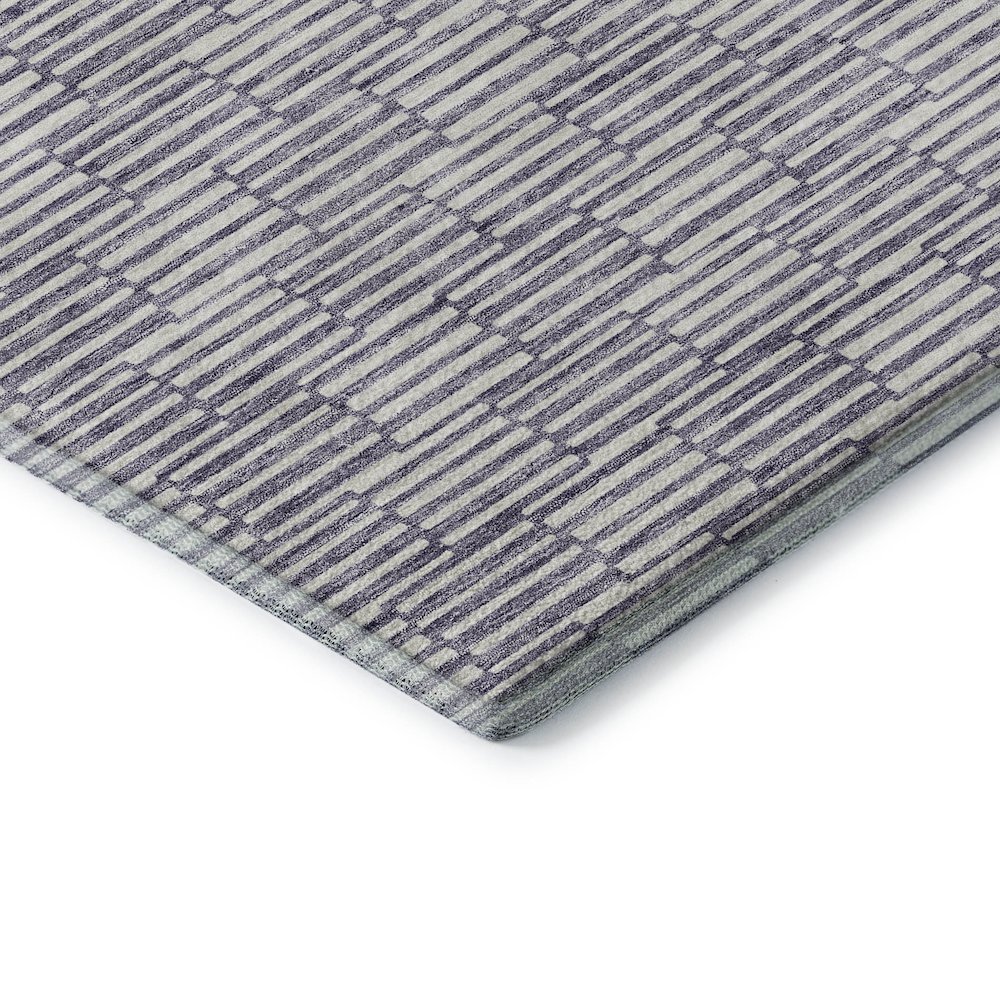 Premium Machine Washable Mayfield AMF918 Lilac 9' x 12' Rug. Picture 3