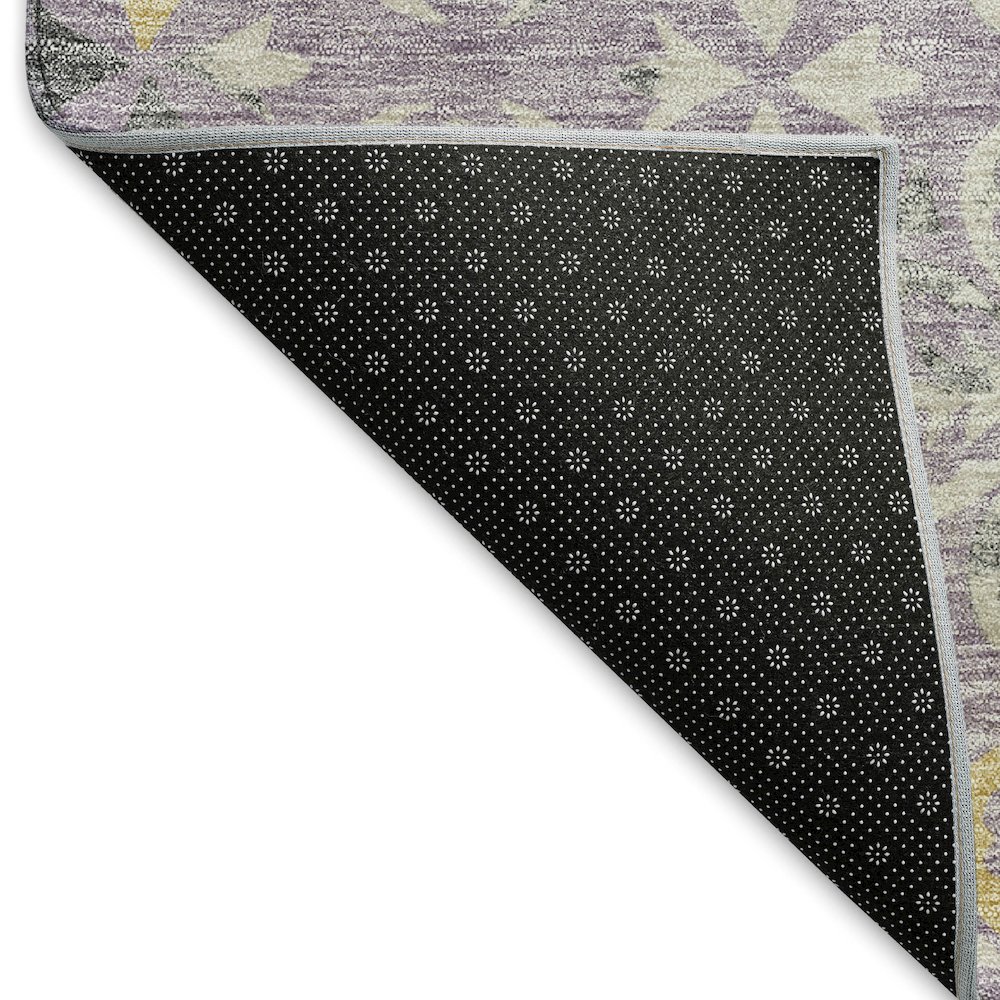 Premium Machine Washable Mayfield AMF930 Lavender 9' x 12' Rug. Picture 2