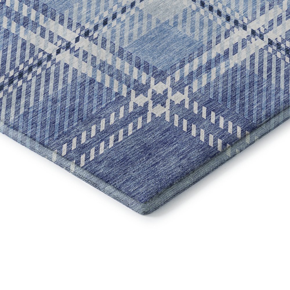 Premium Machine Washable Mayfield AMF935 Denim 9' x 12' Rug. Picture 3