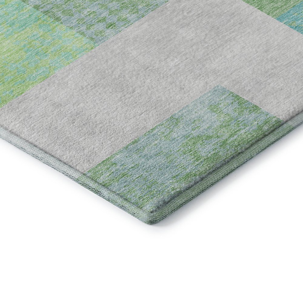 Premium Machine Washable Mayfield AMF941 Aloe 9' x 12' Rug. Picture 3