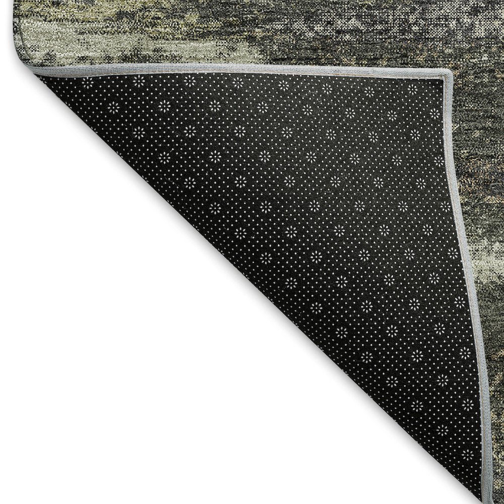 Premium Machine Washable Mayfield AMF942 Charcoal 9' x 12' Rug. Picture 2