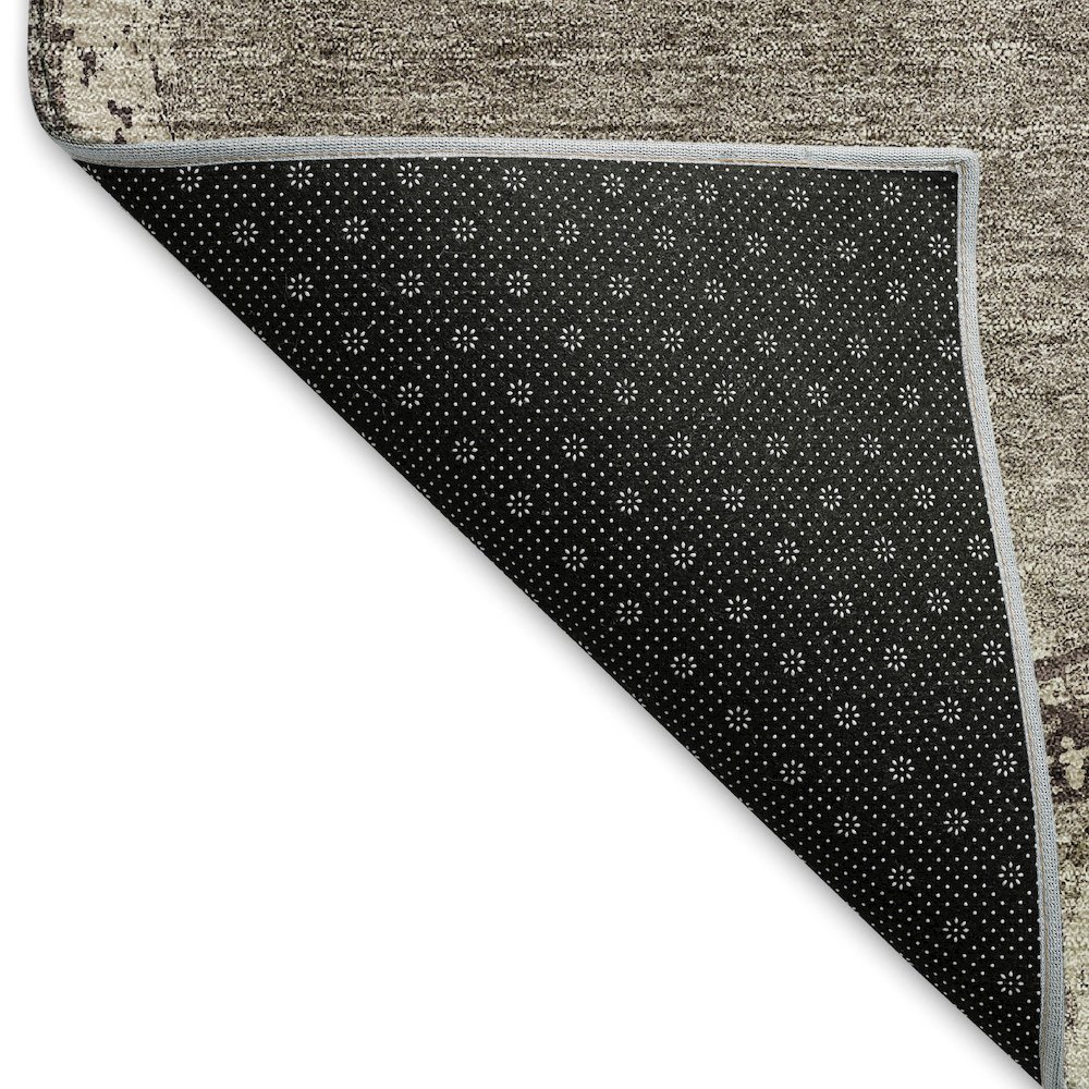 Premium Machine Washable Mayfield AMF952 Chocolate 9' x 12' Rug. Picture 2