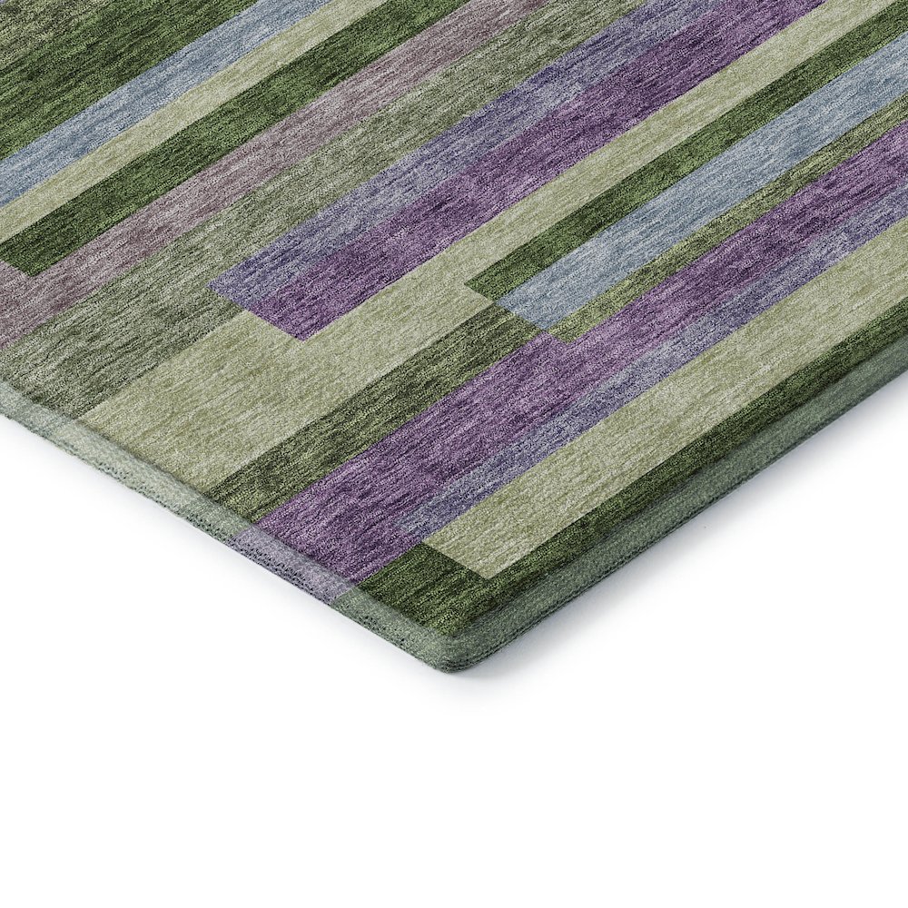 Premium Machine Washable Mayfield AMF956 Cactus 9' x 12' Rug. Picture 3