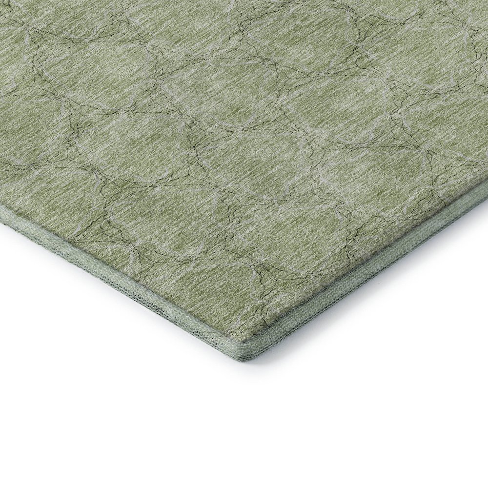 Premium Machine Washable Mayfield AMF960 Aloe 9' x 12' Rug. Picture 3