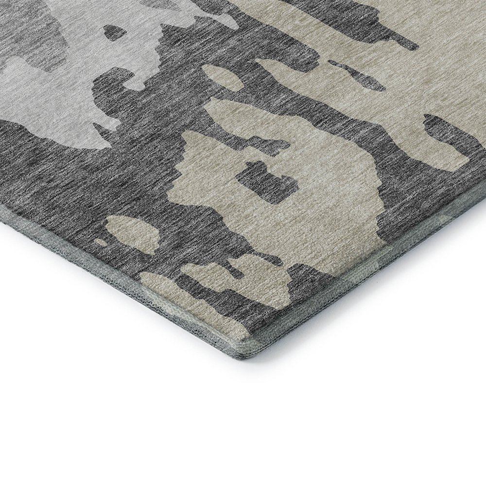 Premium Machine Washable Mayfield AMF961 Gray 9' x 12' Rug. Picture 3