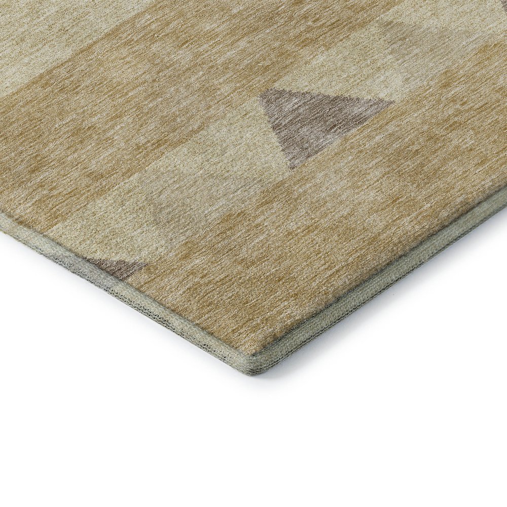 Premium Machine Washable Mayfield AMF965 Gold 9' x 12' Rug. Picture 3