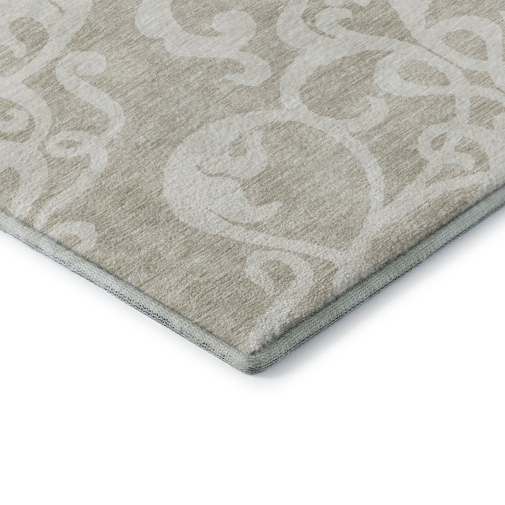 Premium Machine Washable Mayfield AMF973 Beige 9' x 12' Rug. Picture 3
