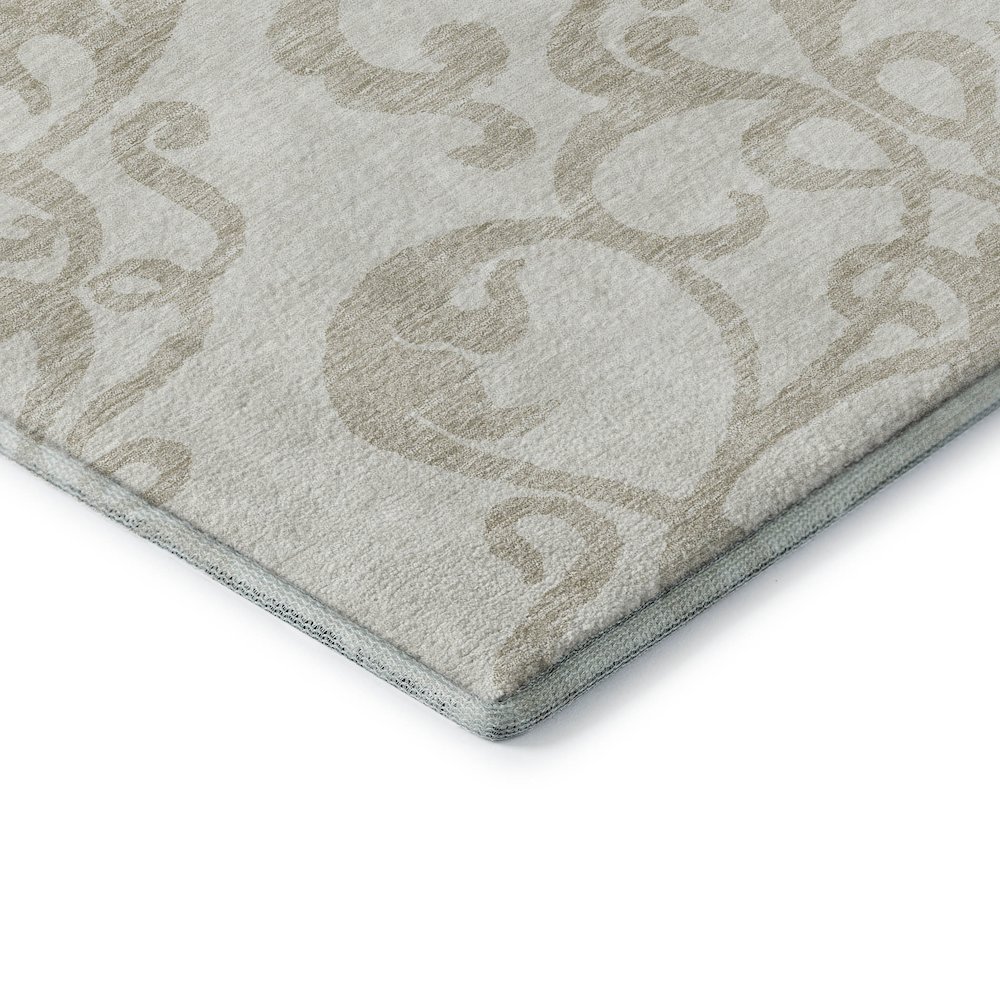 Premium Machine Washable Mayfield AMF973 Ivory 9' x 12' Rug. Picture 3
