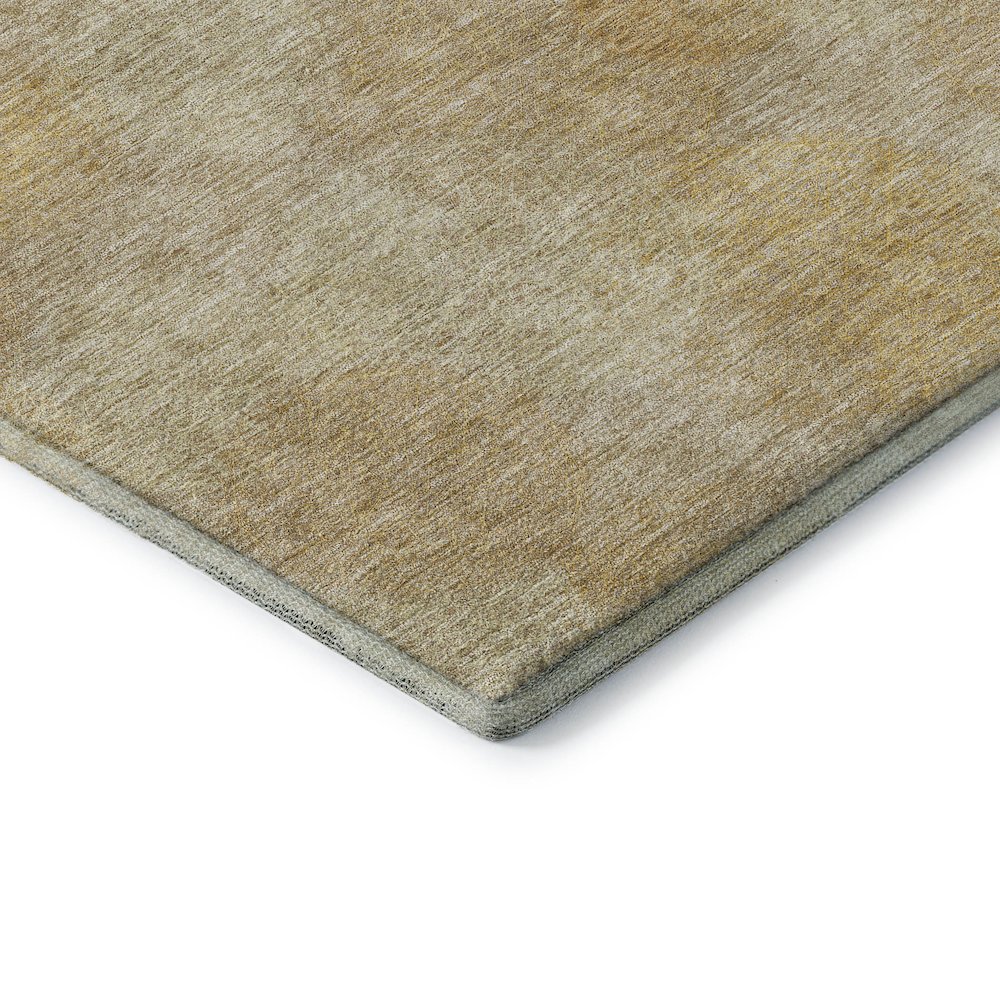 Premium Machine Washable Mayfield AMF977 Gold 9' x 12' Rug. Picture 3