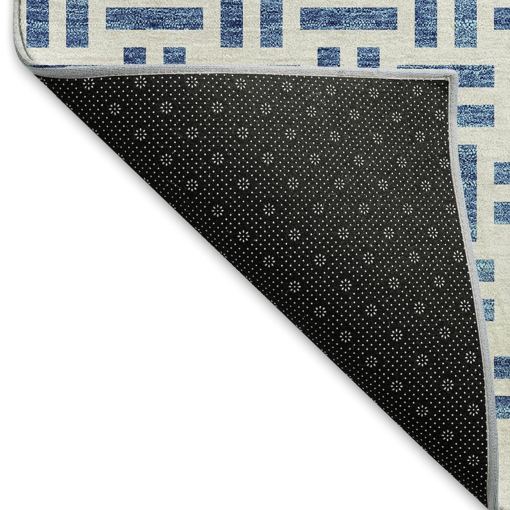 Premium Machine Washable Mayfield AMF978 Denim 9' x 12' Rug. Picture 2