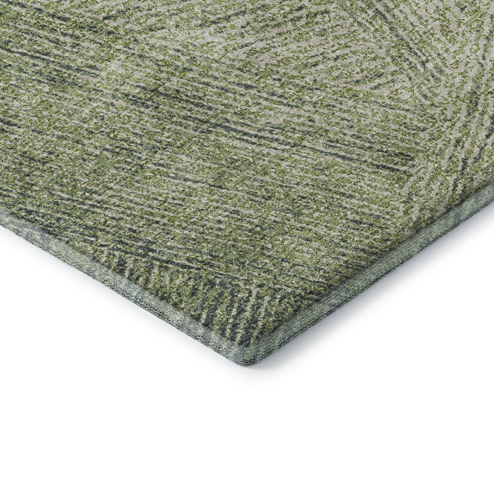 Premium Machine Washable Mayfield AMF991 Aloe 9' x 12' Rug. Picture 3