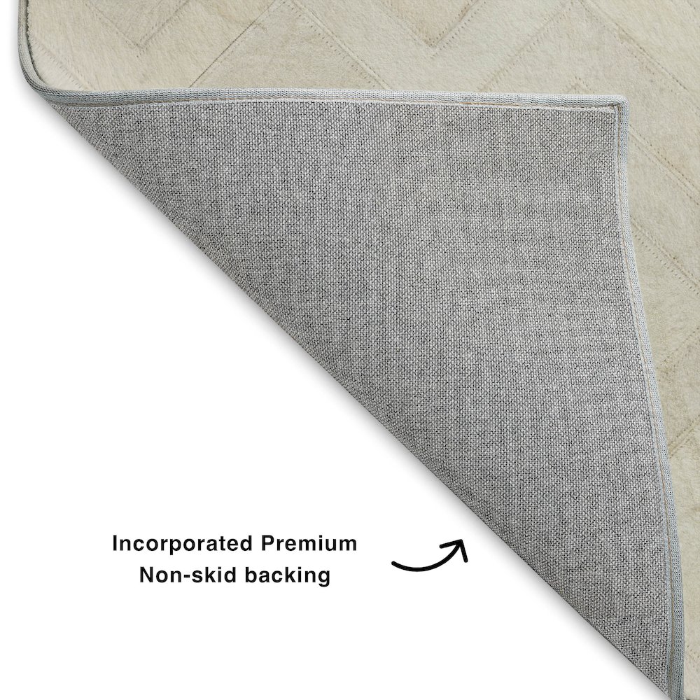 Luxury Washable Indoor/Outdoor Bozeman Linen 9' x 12' Rug. Picture 4