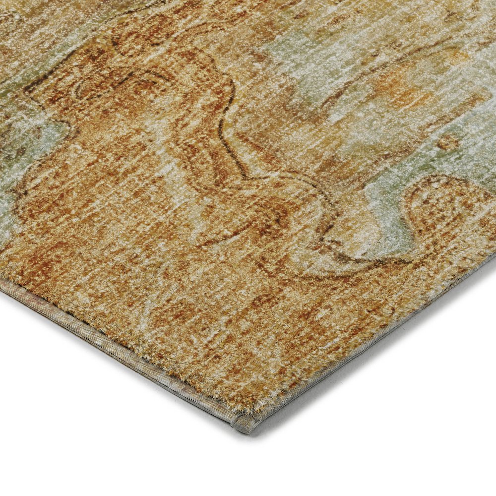 Luxury Washable Boca Copper 9' x 12' Rug. Picture 2