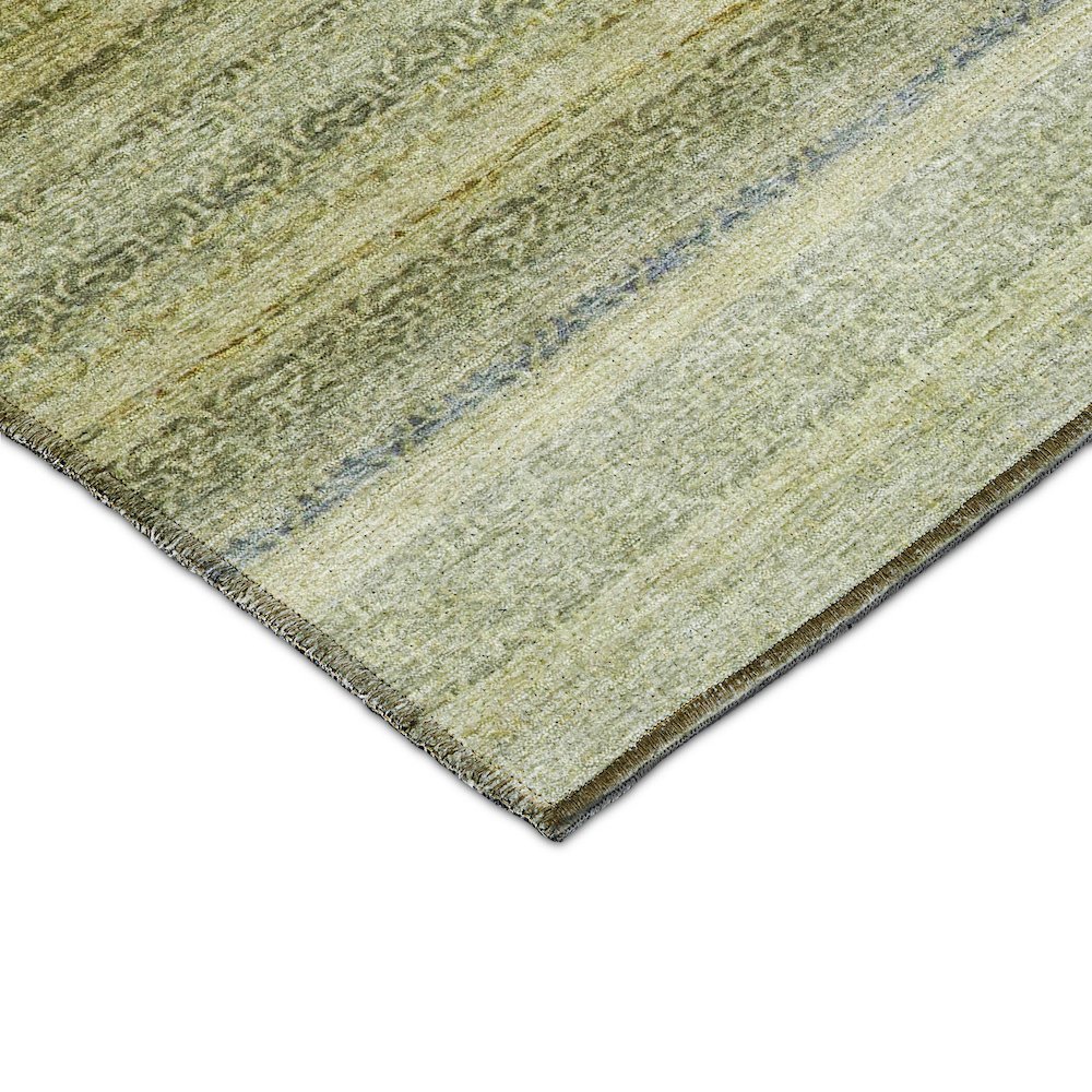Luxury Washable Indoor/Outdoor Burano Aloe 9' x 12' Rug. Picture 2