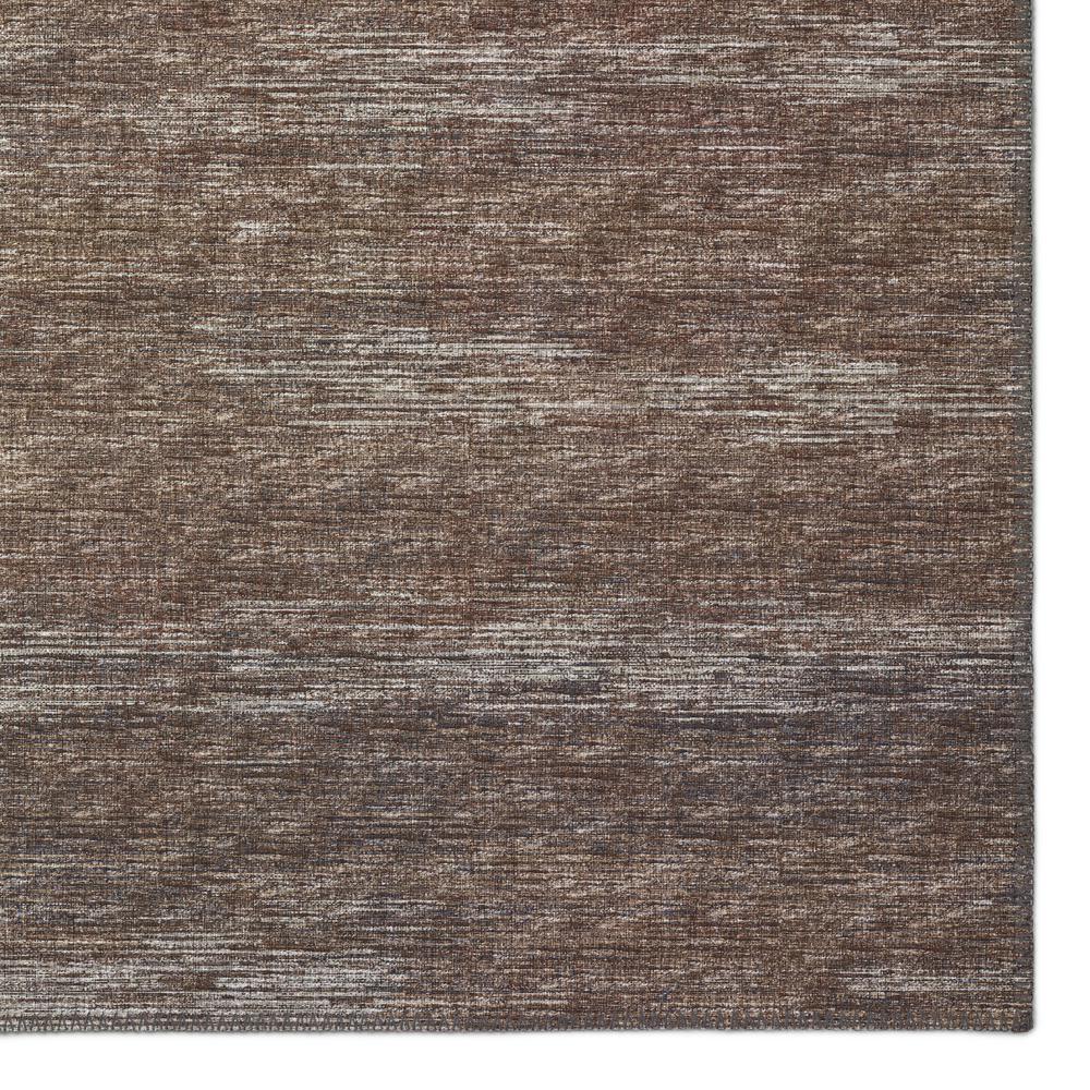 Marston Brown Transitional Striped 8' x 10' Area Rug Brown AMA31. Picture 2