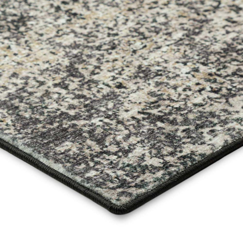 Winslow WL3 Graphite 4' x 4' Round Rug. Picture 4