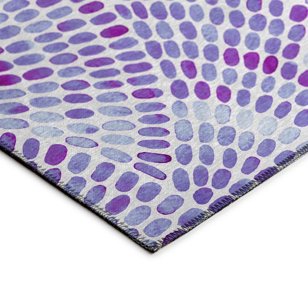 Indoor/Outdoor Surfside ASR37 Purple Washable 9' x 12' Rug. Picture 4