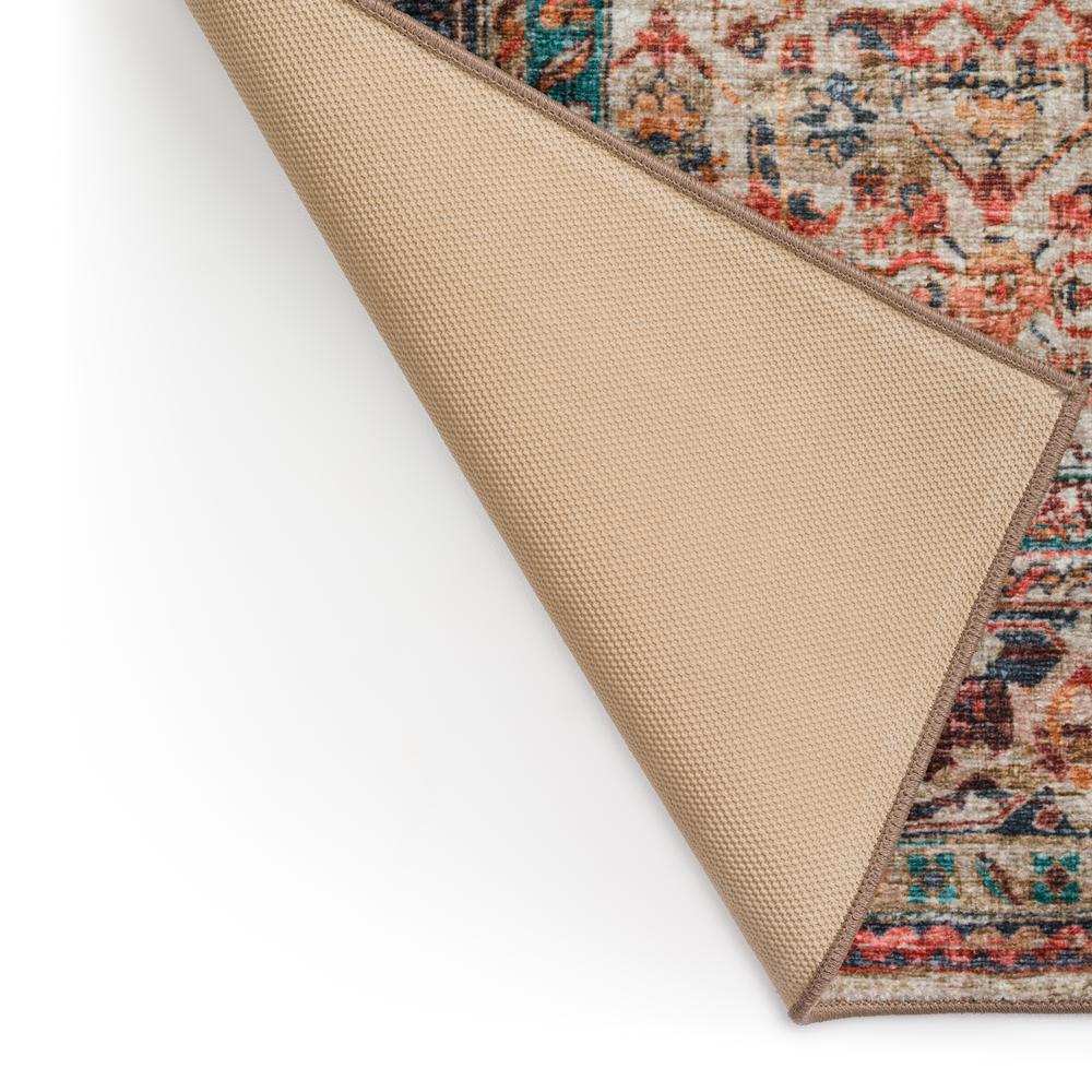 Jericho JC10 Linen 4' x 4' Round Rug. Picture 6
