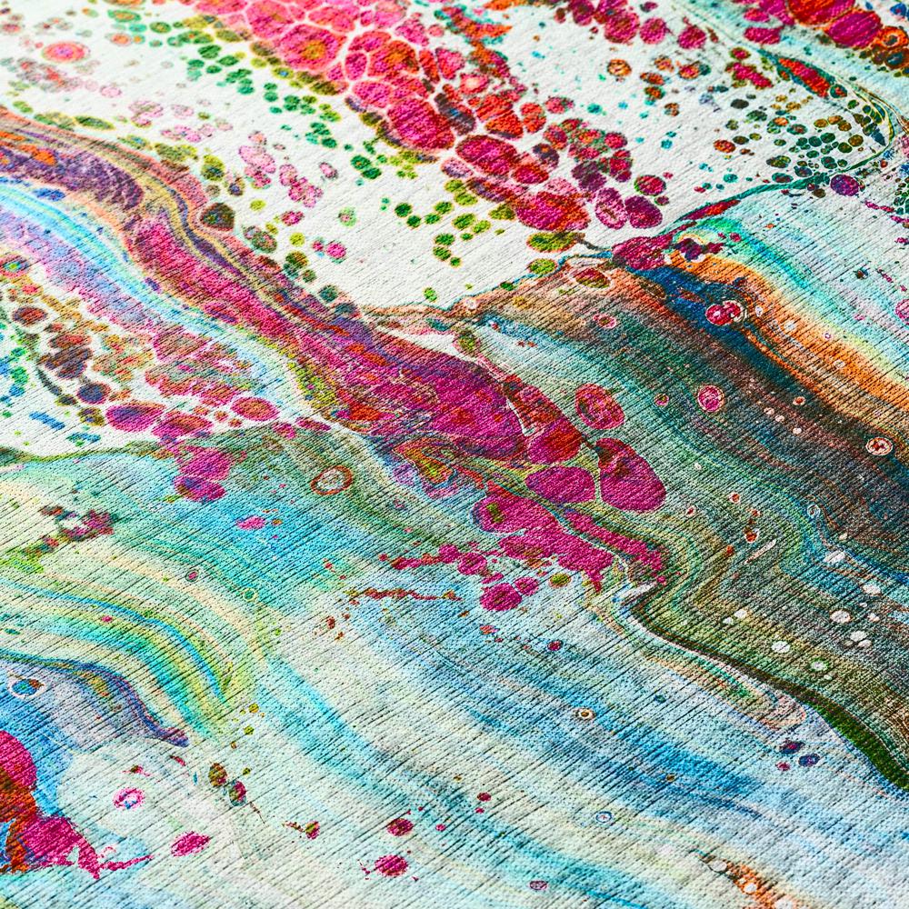 Karina Melody Modern Abstract 8' x 10' Area Rug Melody AKC32. Picture 5