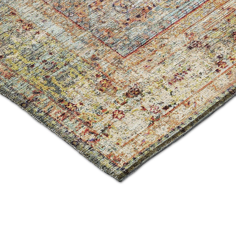 Indoor/Outdoor Karaj Coral 9' x 12' Rug. Picture 2