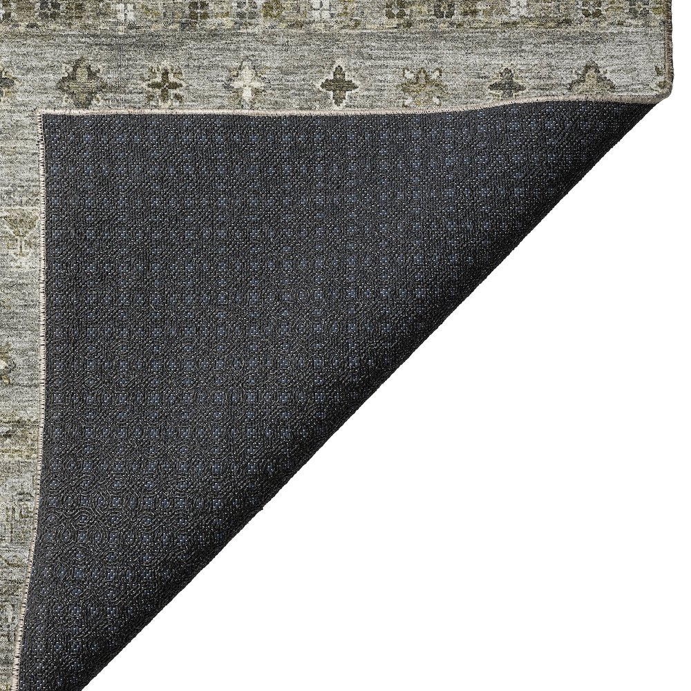Indoor/Outdoor Karaj Pewter 9' x 12' Rug. Picture 4