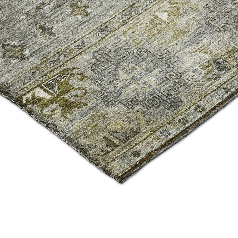 Indoor/Outdoor Karaj Pewter 9' x 12' Rug. Picture 2