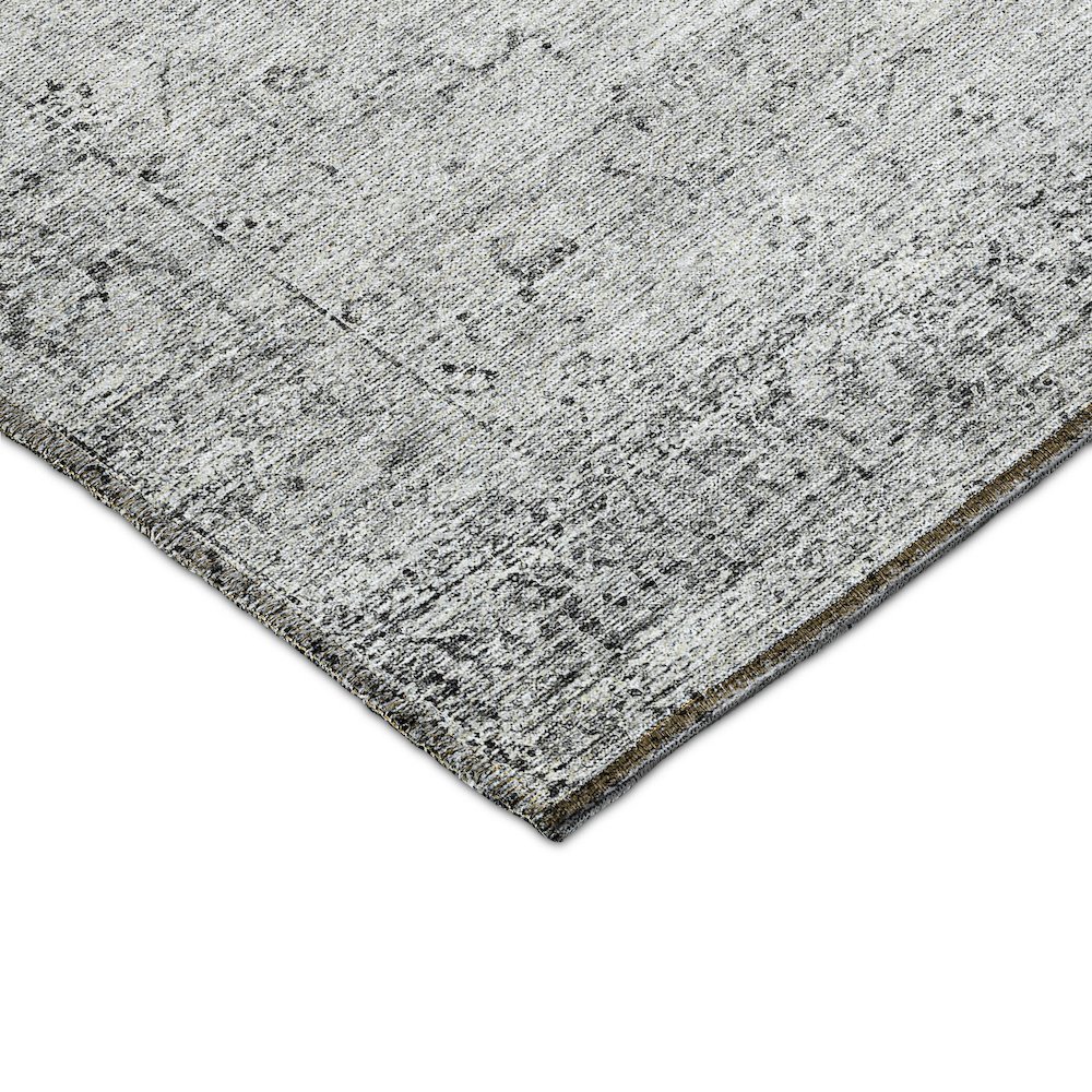 Indoor/Outdoor Karaj Gray 9' x 12' Rug. Picture 2