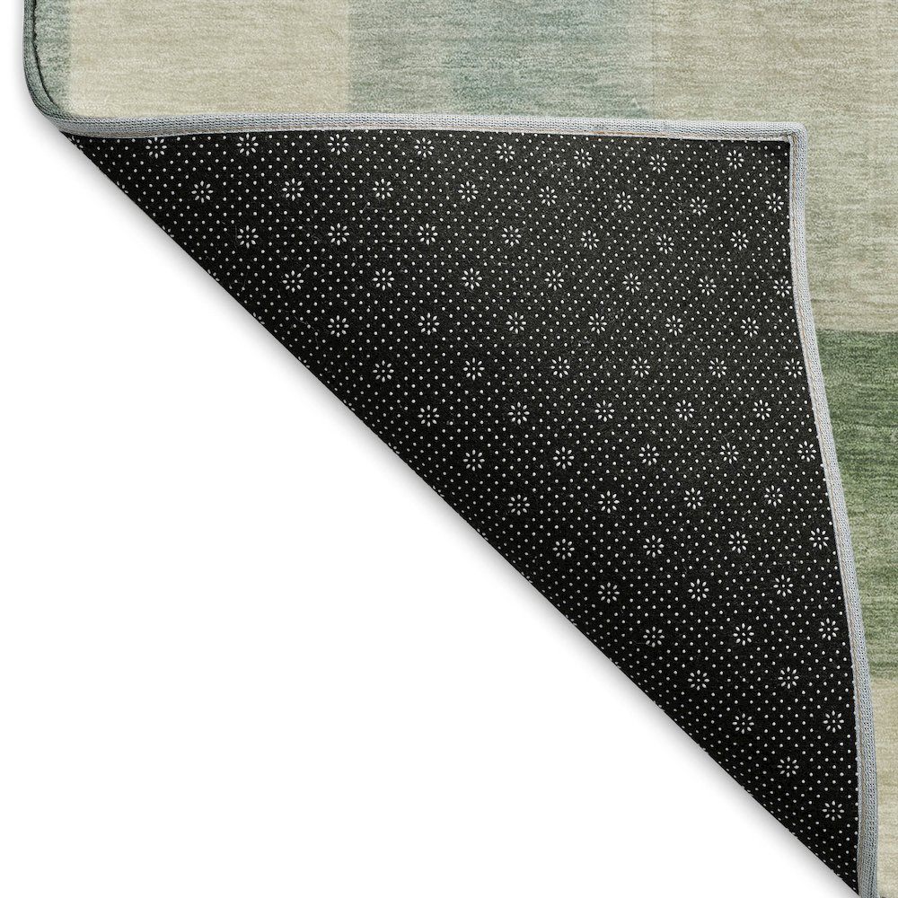 Machine Washable Indoor/Outdoor Pacifica Seafoam 9' x 12' Rug. Picture 4