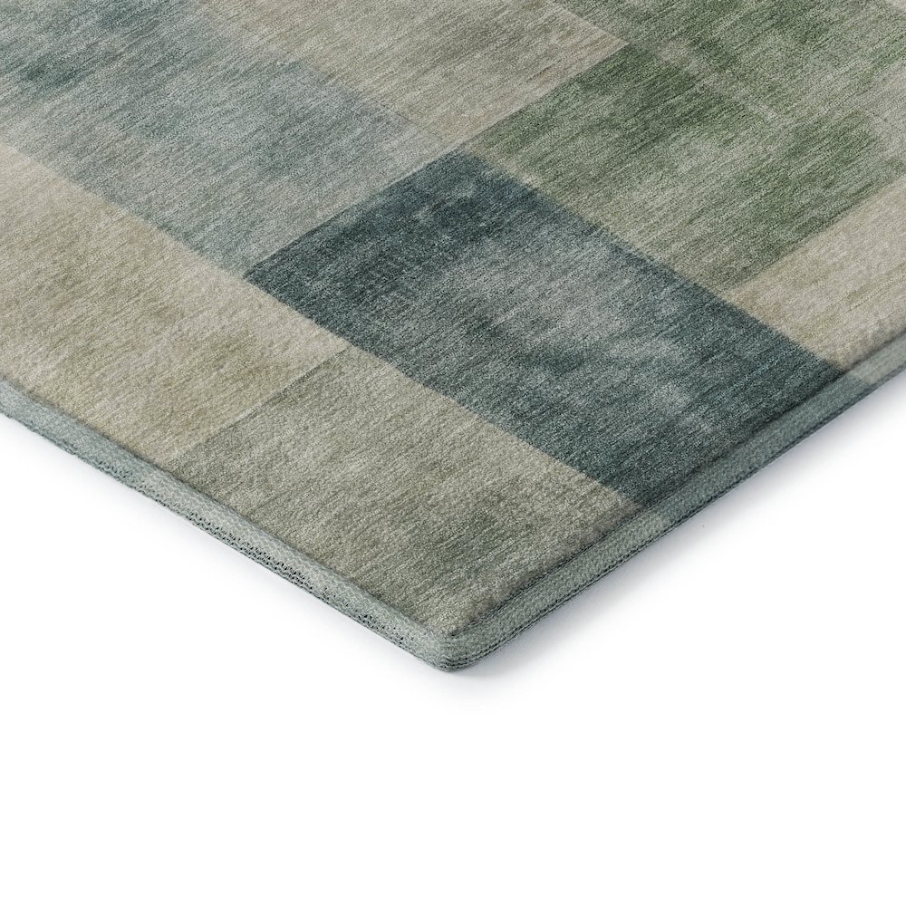 Machine Washable Indoor/Outdoor Pacifica Seafoam 9' x 12' Rug. Picture 2