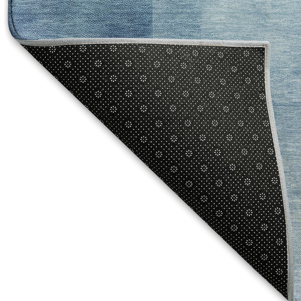 Machine Washable Indoor/Outdoor Pacifica Blue 9' x 12' Rug. Picture 4