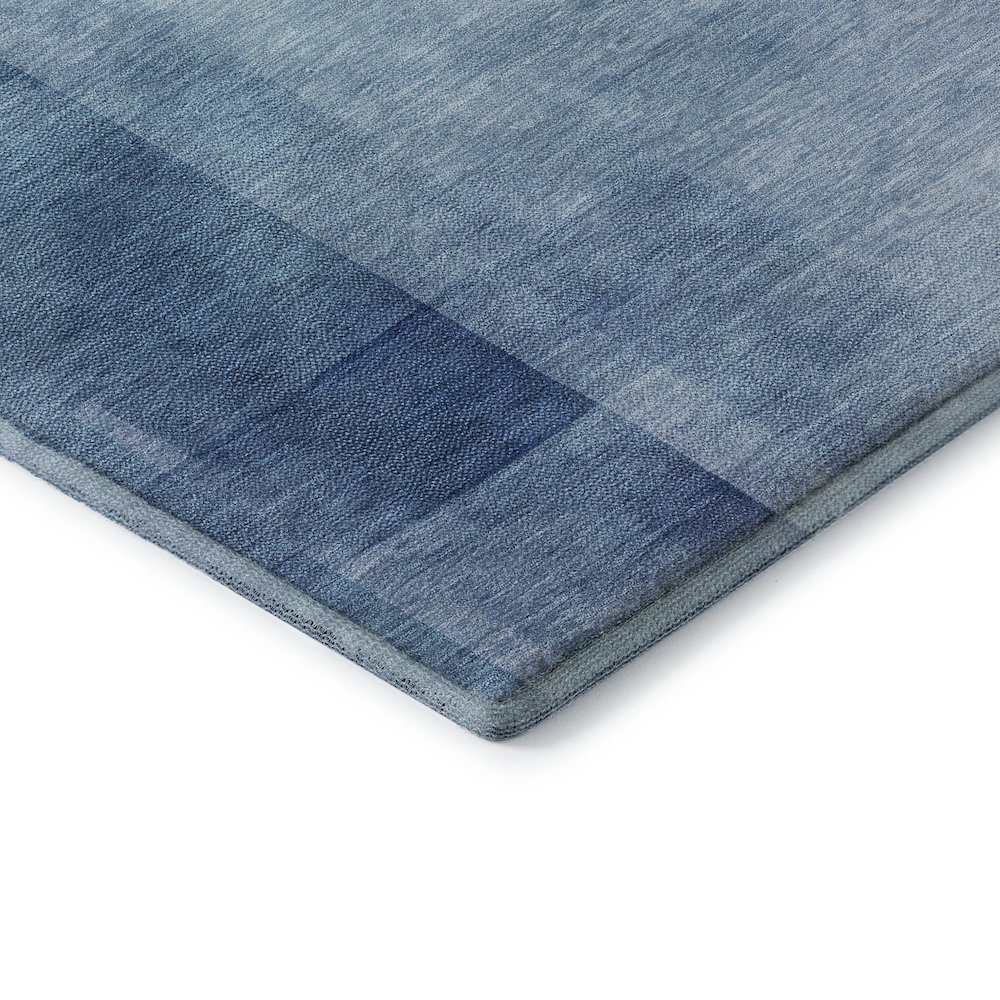 Machine Washable Indoor/Outdoor Pacifica Blue 9' x 12' Rug. Picture 2
