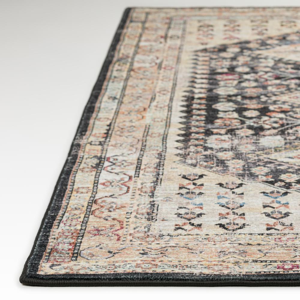Jericho JC9 Midnight 4' x 4' Round Rug. Picture 5
