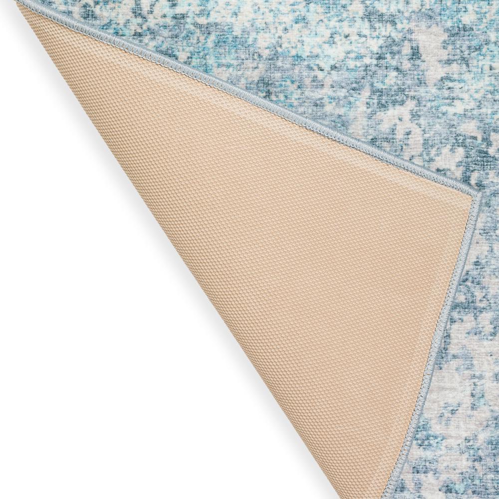 Winslow WL3 Sky 4' x 4' Round Rug. Picture 5