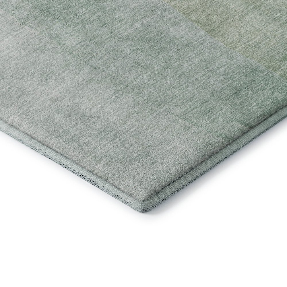 Luxury Washable Indoor/Outdoor Ravenna Aqua 9' x 12' Rug. Picture 2