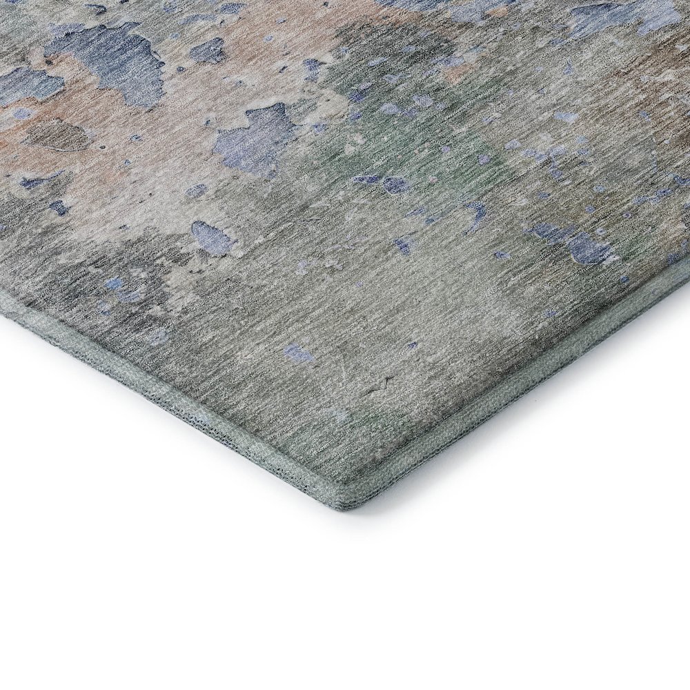 Luxury Washable Indoor/Outdoor Ravenna Taupe 9' x 12' Rug. Picture 2