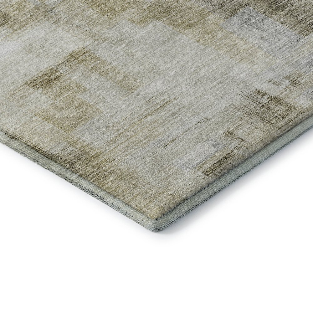 Luxury Washable Indoor/Outdoor Ravenna Taupe 9' x 12' Rug. Picture 2
