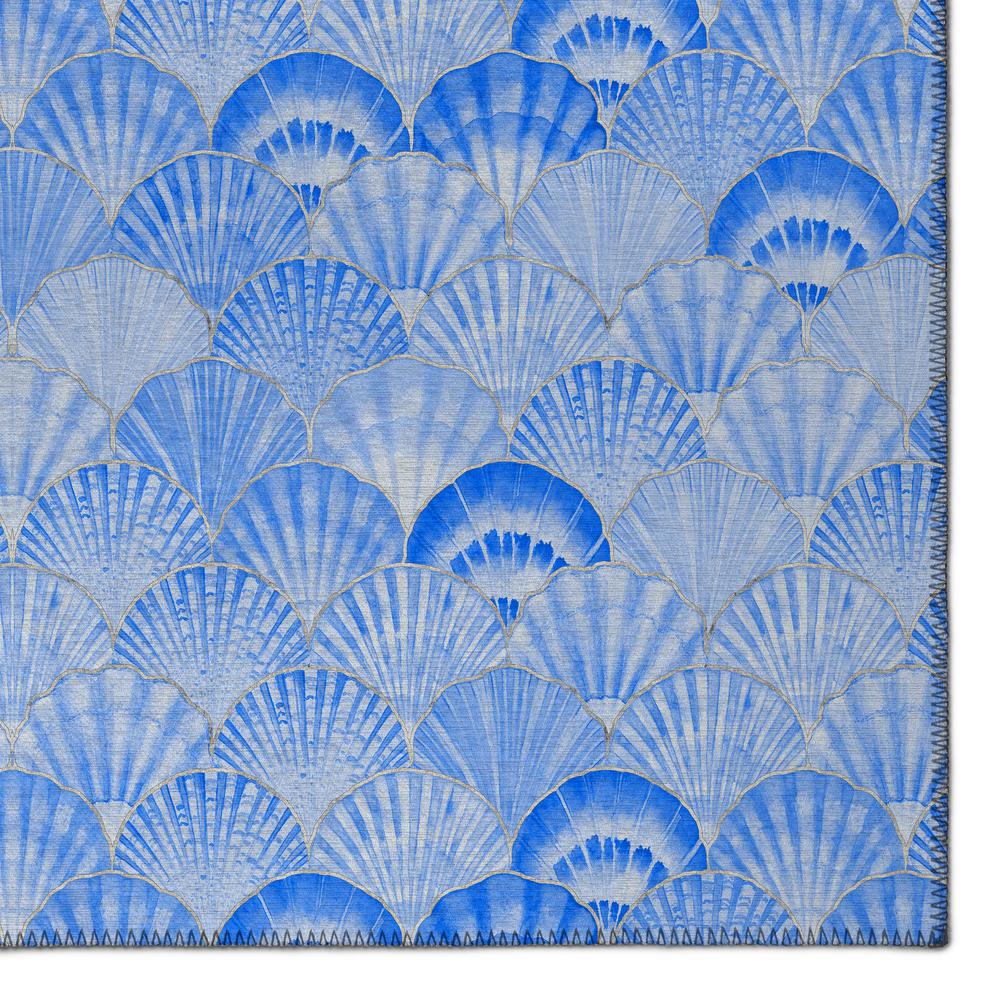 Indoor/Outdoor Surfside ASR32 Blue Washable 9' x 12' Rug. Picture 3