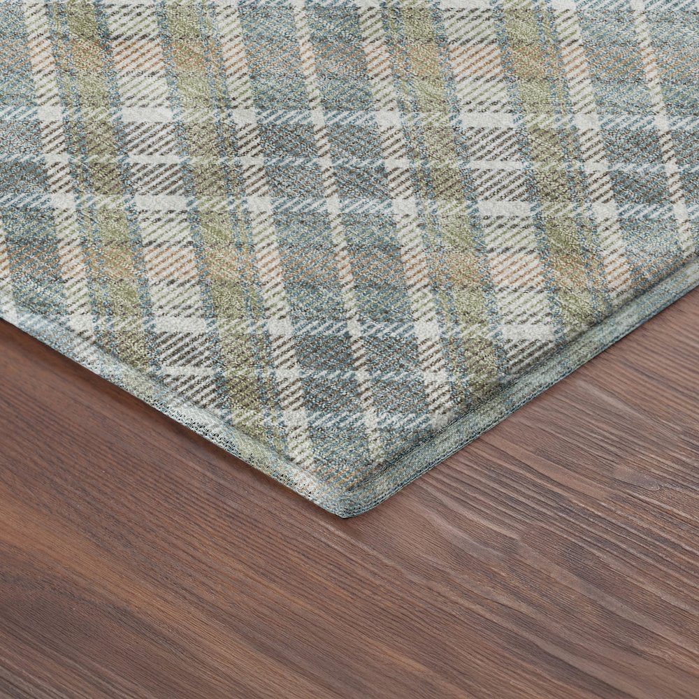 Luxury Washable Indoor/Outdoor Soft Essentials SE3 Multi 9' x 12' Rug. Picture 2