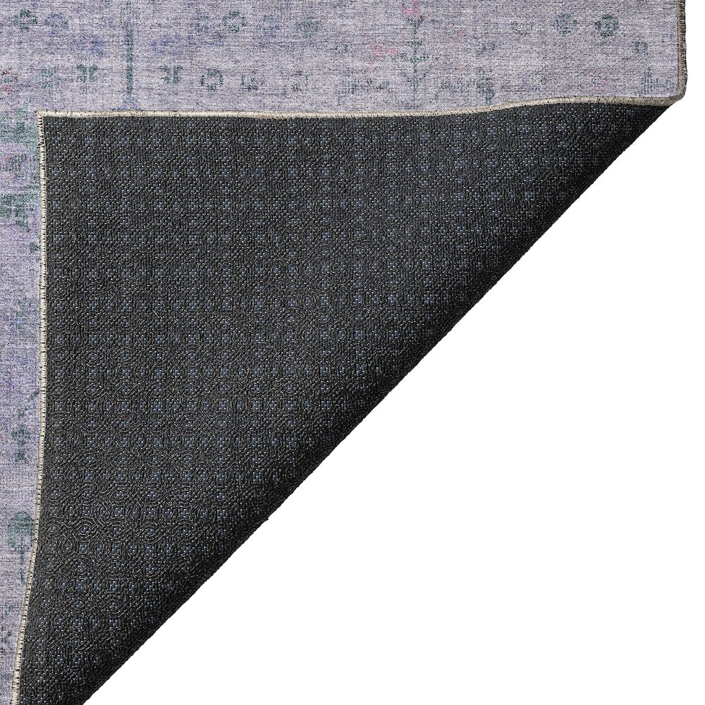 Luxury Washable Indoor/Outdoor Solace Lavender 9' x 12' Rug. Picture 4