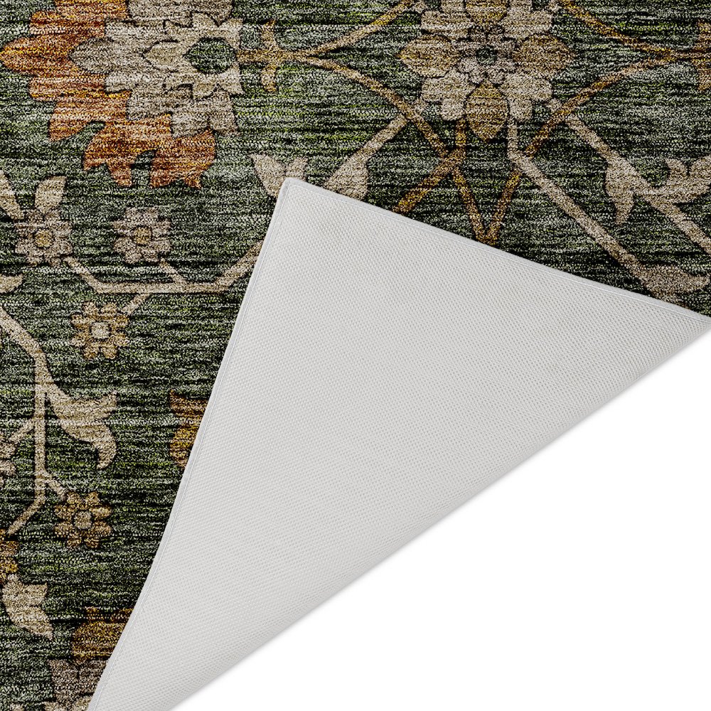 Indoor/Outdoor Silk Road Basil 8' x 10' Rug. Picture 4