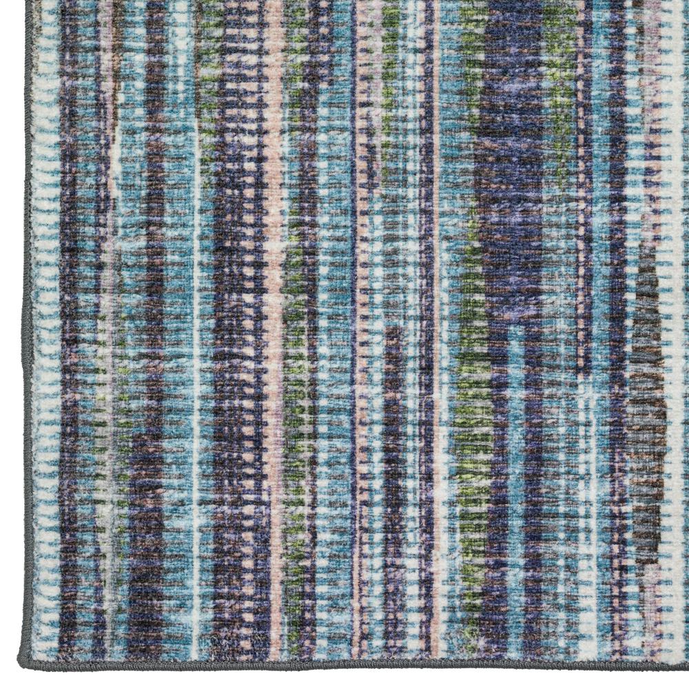Amador AA1 Violet 4' x 4' Round Rug. Picture 3