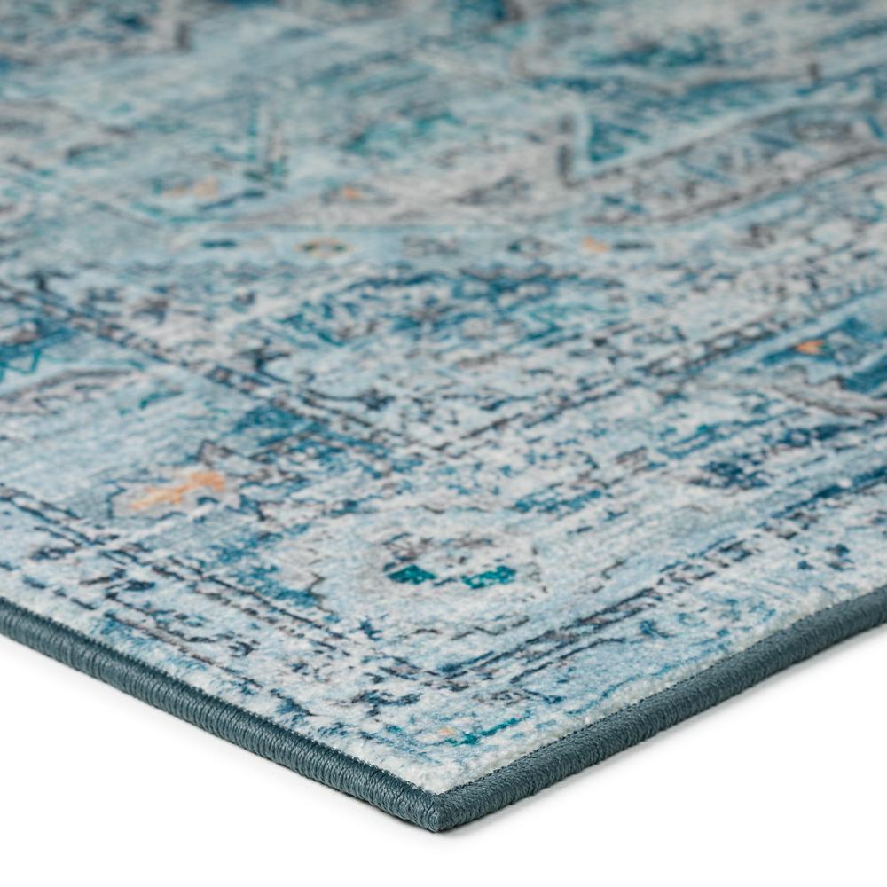 Jericho JC5 Denim 4' x 4' Round Rug. Picture 4